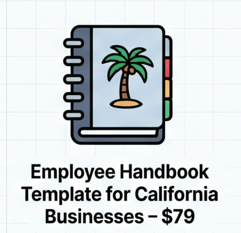 Employee Handbook Template for California Businesses